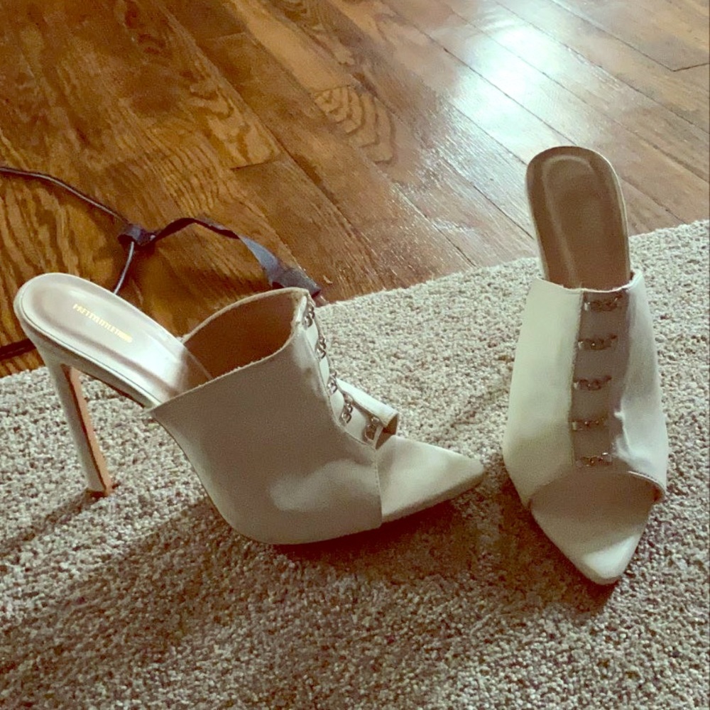 White heels